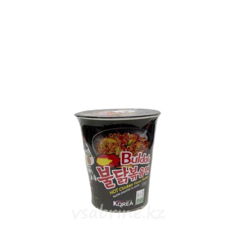 Лапша быстрого приготовления Samyang Buldak hot Chicken в чашке 70г