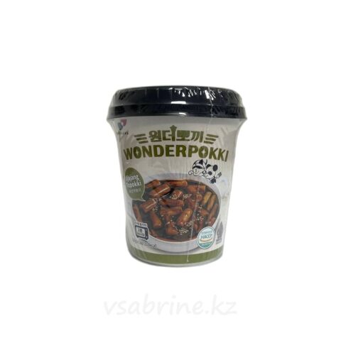 окппоки быстрого приготовления: “Wonderpokki Jjajang Cup” 120гр