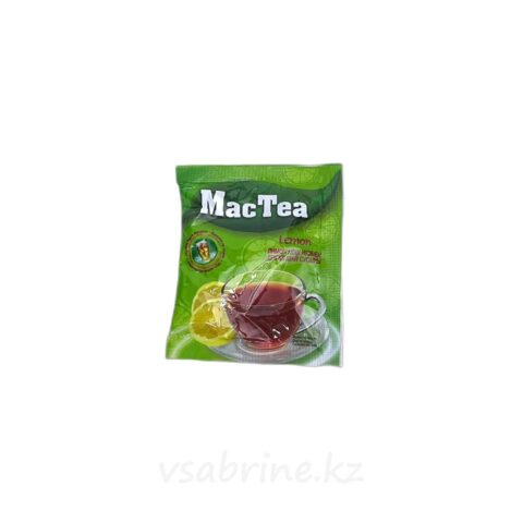 Чай Mactea черный растворимый с лимоном 18г