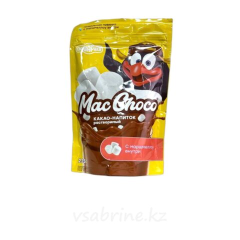 Mac Choco какао-напиток растворимый с маршмеллоу 235гр