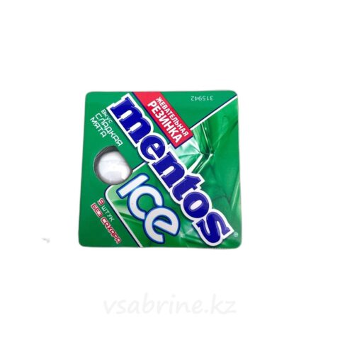 Жевательная резинка Mentos Ice со вкусом сладкая мята 12.9 гр