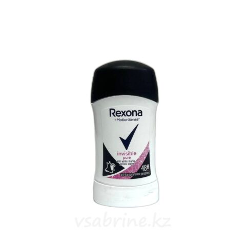 Дезодорант-стик Rexona Invisible Pure, 40 мл